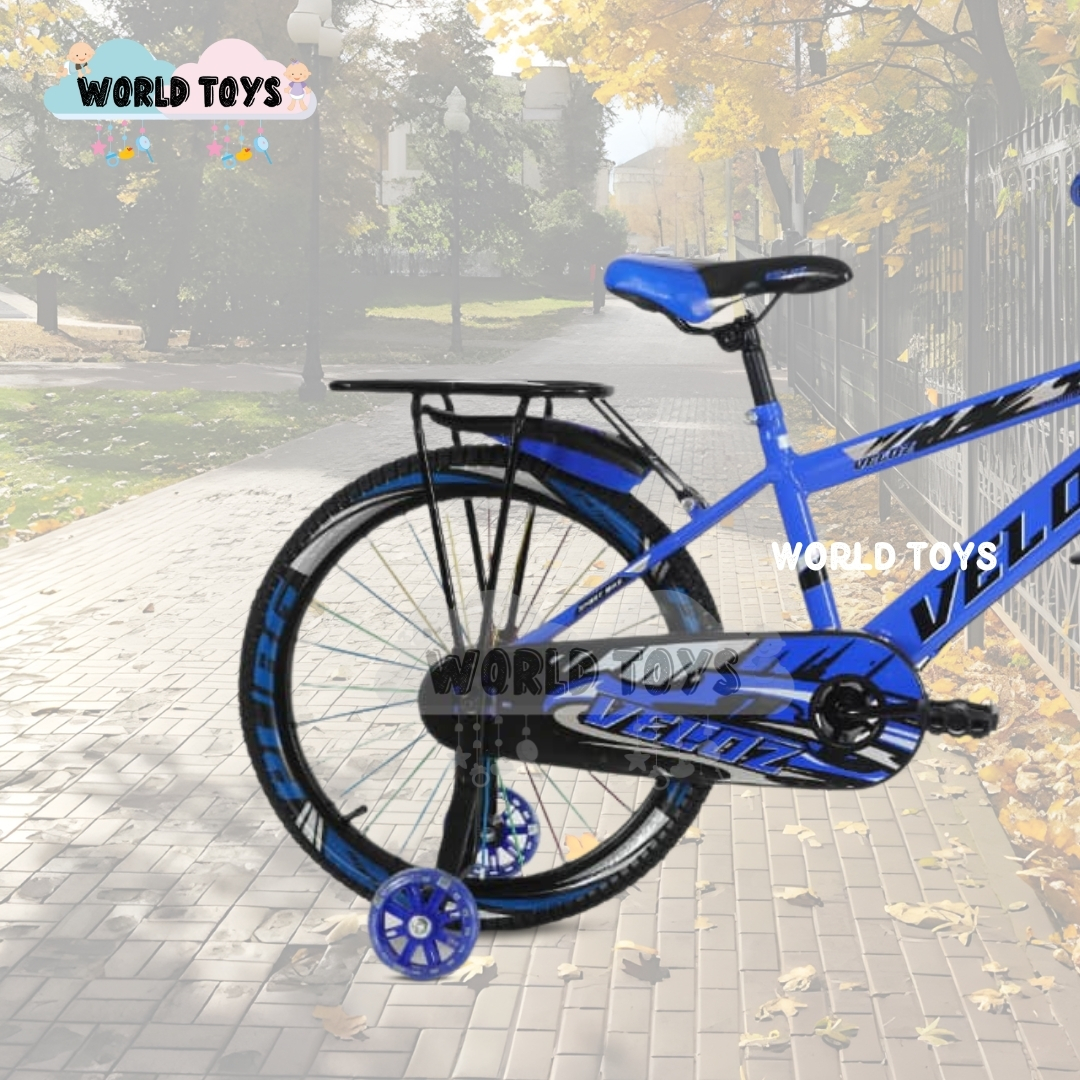 BICICLETA PARA NIÑO ARO 16 «SPORT VZ» CON CANASTA BLUE - 2