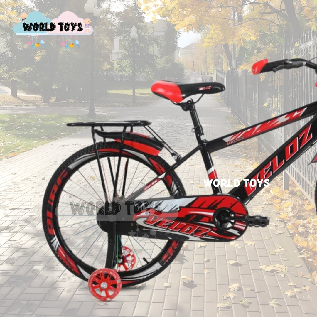 BICICLETA PARA NIÑO ARO 16 «SPORT VZ» CON CANASTA BLACK - 2