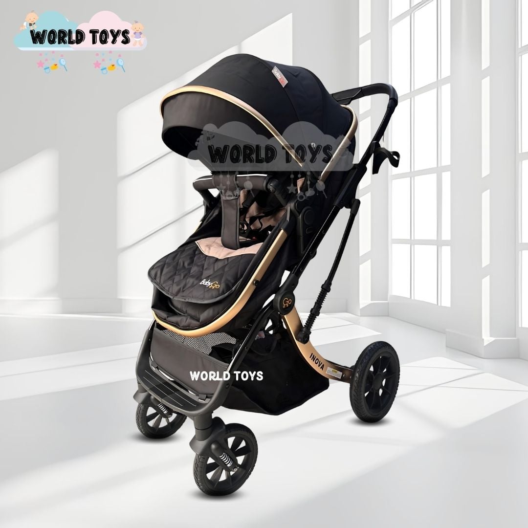 COCHE MOISÉS TRAVEL SYSTEM «INOVA PRO» DE LUJO PINK - 3