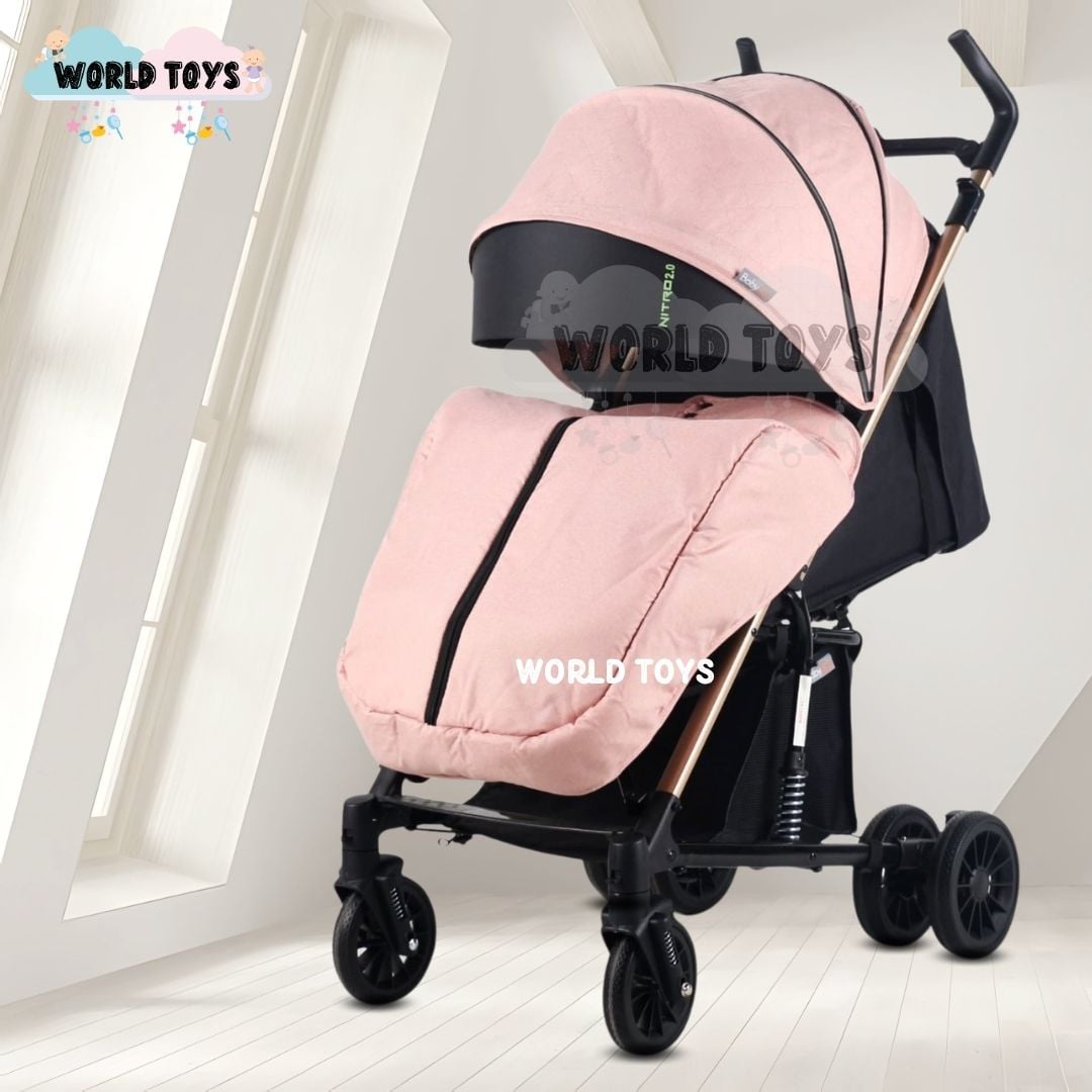 COCHE BASTÓN DE LUJO «NITRO PRO» PINK - 4
