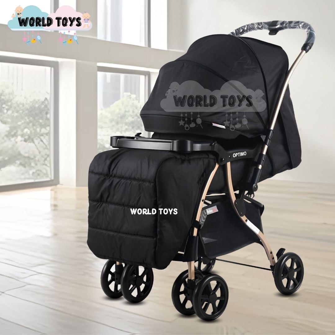 COCHE CUNA DE LUJO «OPPTIMO» EDICIÓN LIMITADA BLACK - 4