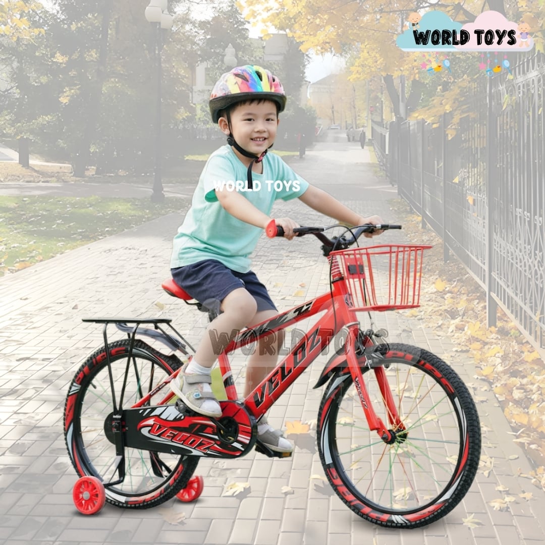 BICICLETA PARA NIÑO ARO 16 «SPORT VZ» CON CANASTA RED - 3