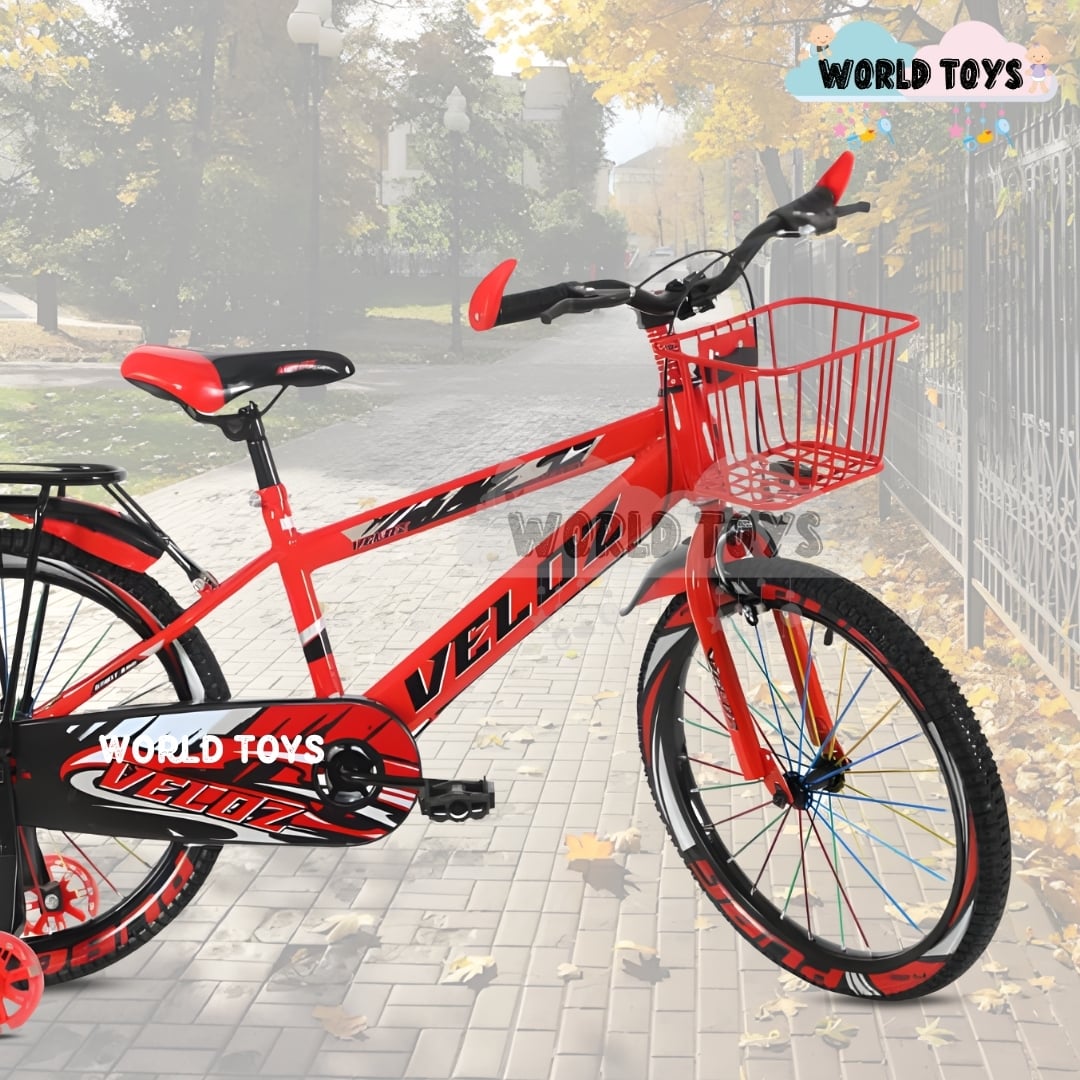BICICLETA PARA NIÑO ARO 16 «SPORT VZ» CON CANASTA RED - 4