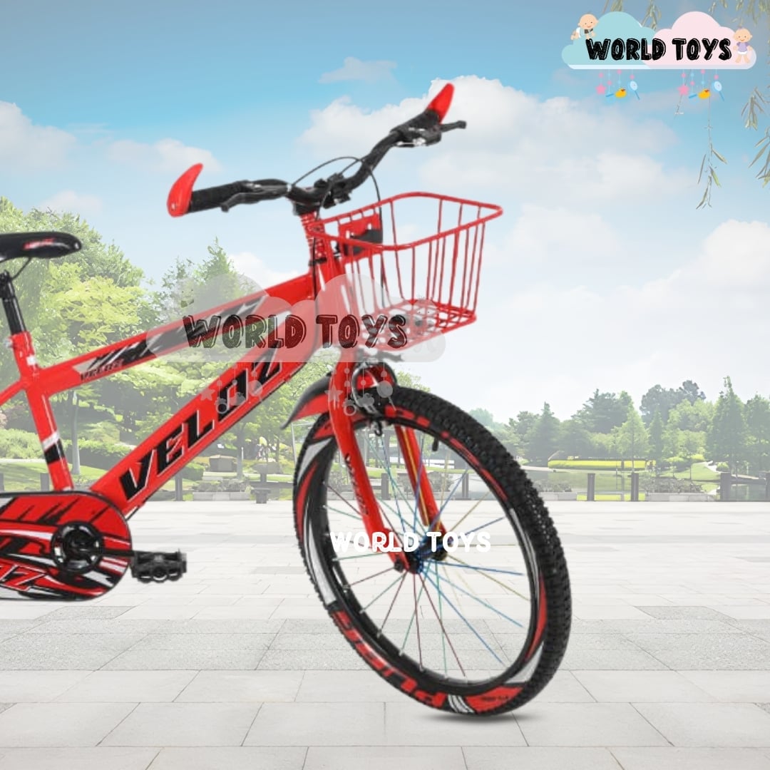 BICICLETA PARA NIÑO ARO 20 «SPORT VZ II» CON CANASTA RED - 3