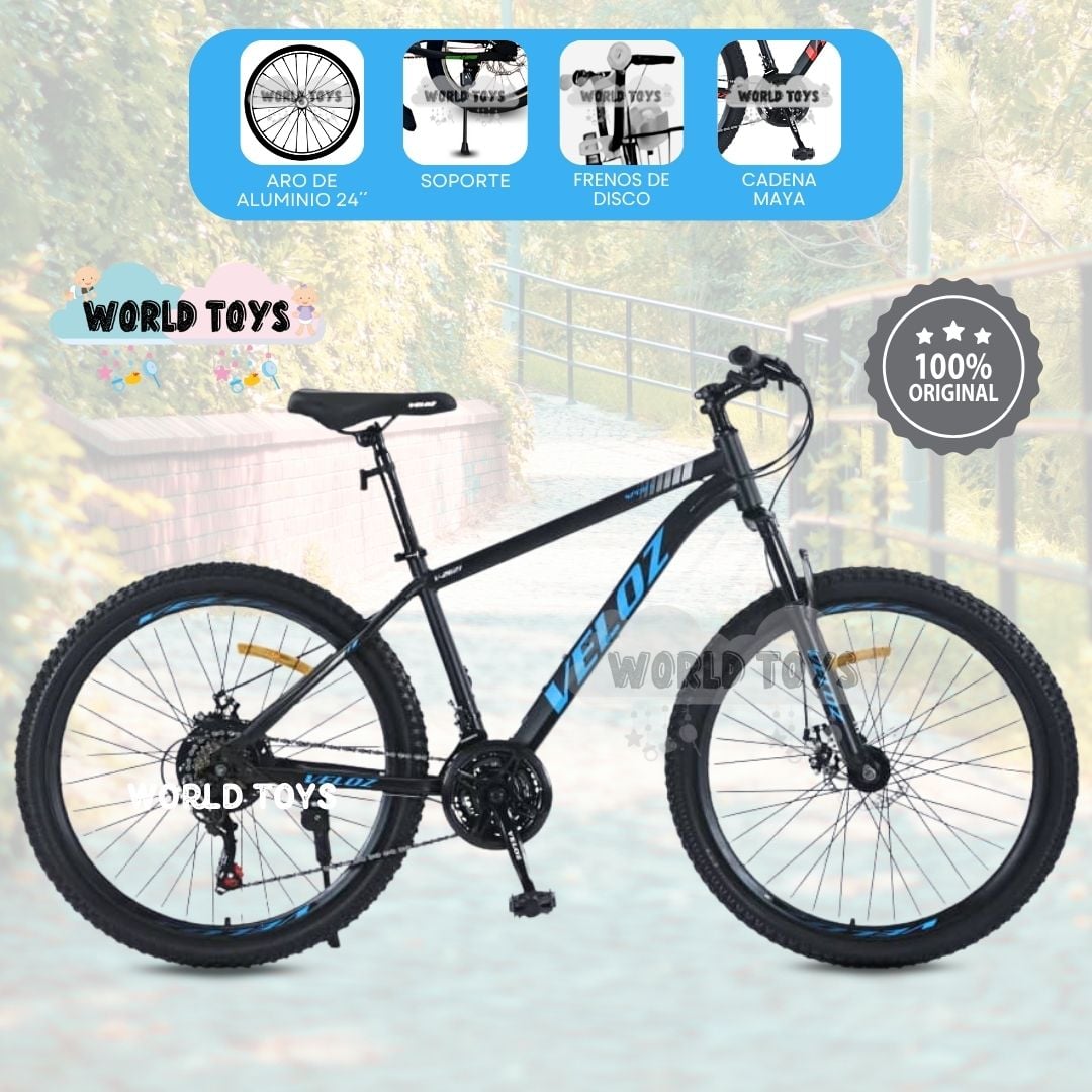 BICICLETA DEPORTIVA ARO 24 «PATHWAY» EDICIÓN LIMITADA BLUE - 1