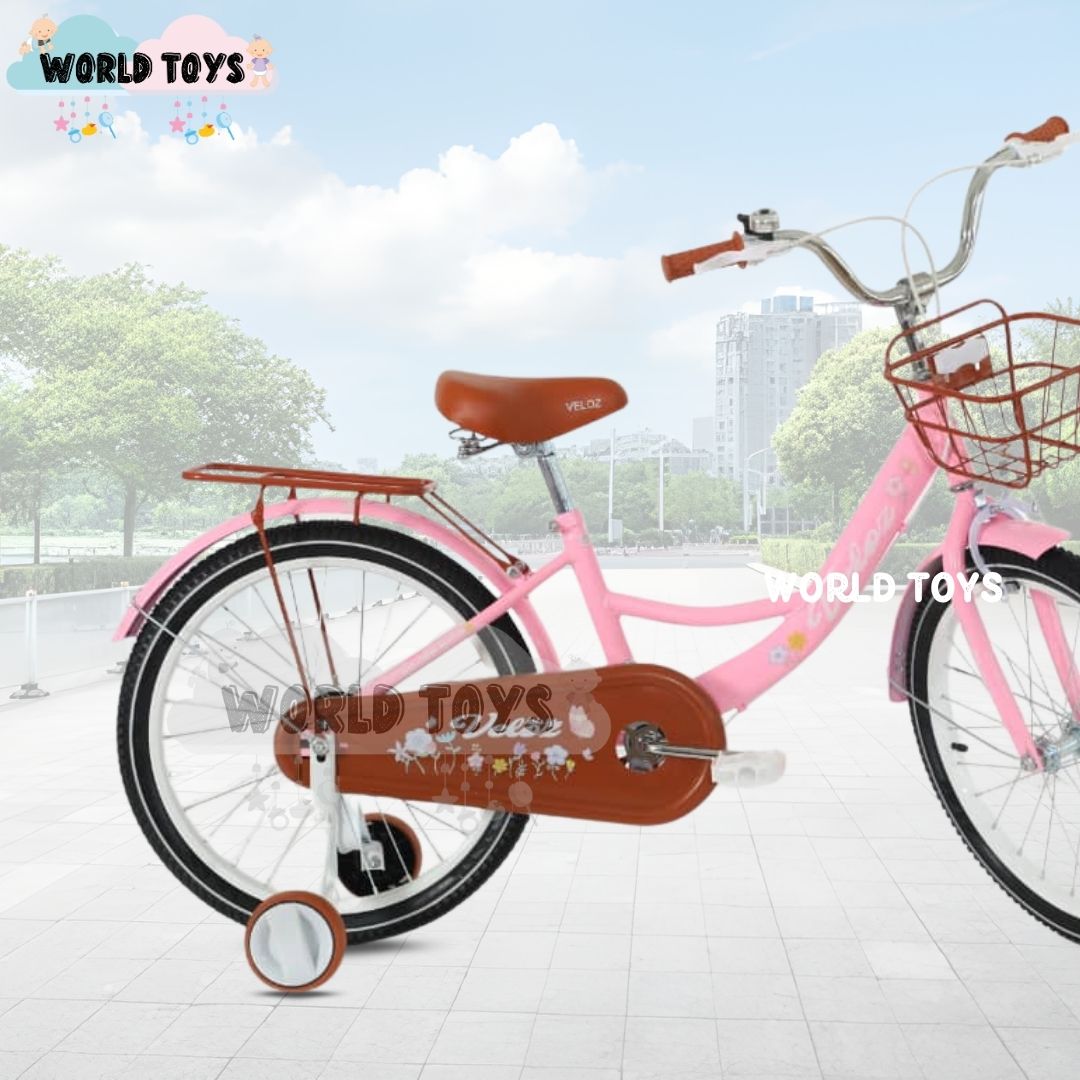 BICICLETA PARA NIÑA ARO 20 «NEW LADY» CON CANASTA PINK - 2