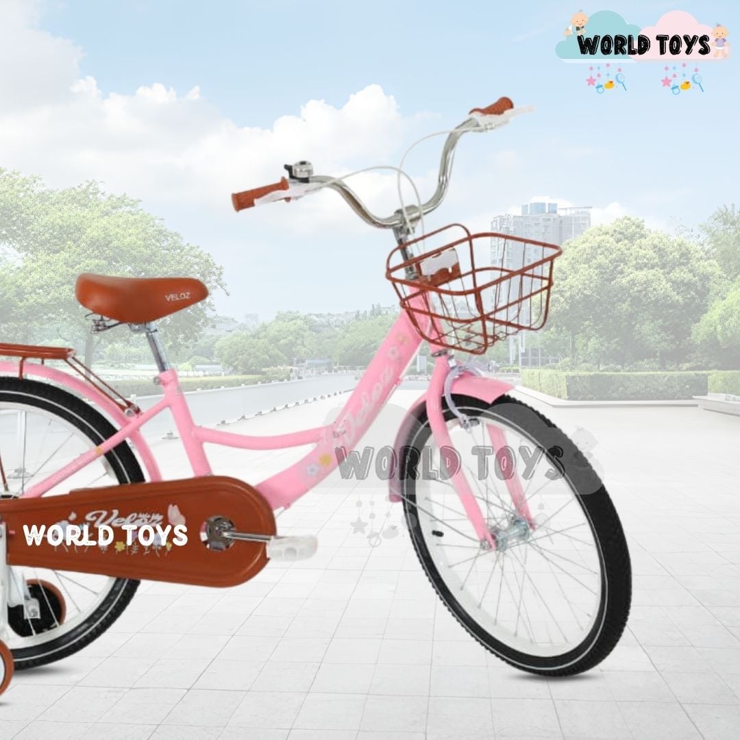 BICICLETA PARA NIÑA ARO 20 «NEW LADY» CON CANASTA PINK - 3