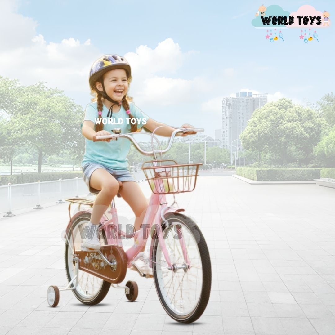BICICLETA PARA NIÑA ARO 20 «NEW LADY» CON CANASTA PINK - 4
