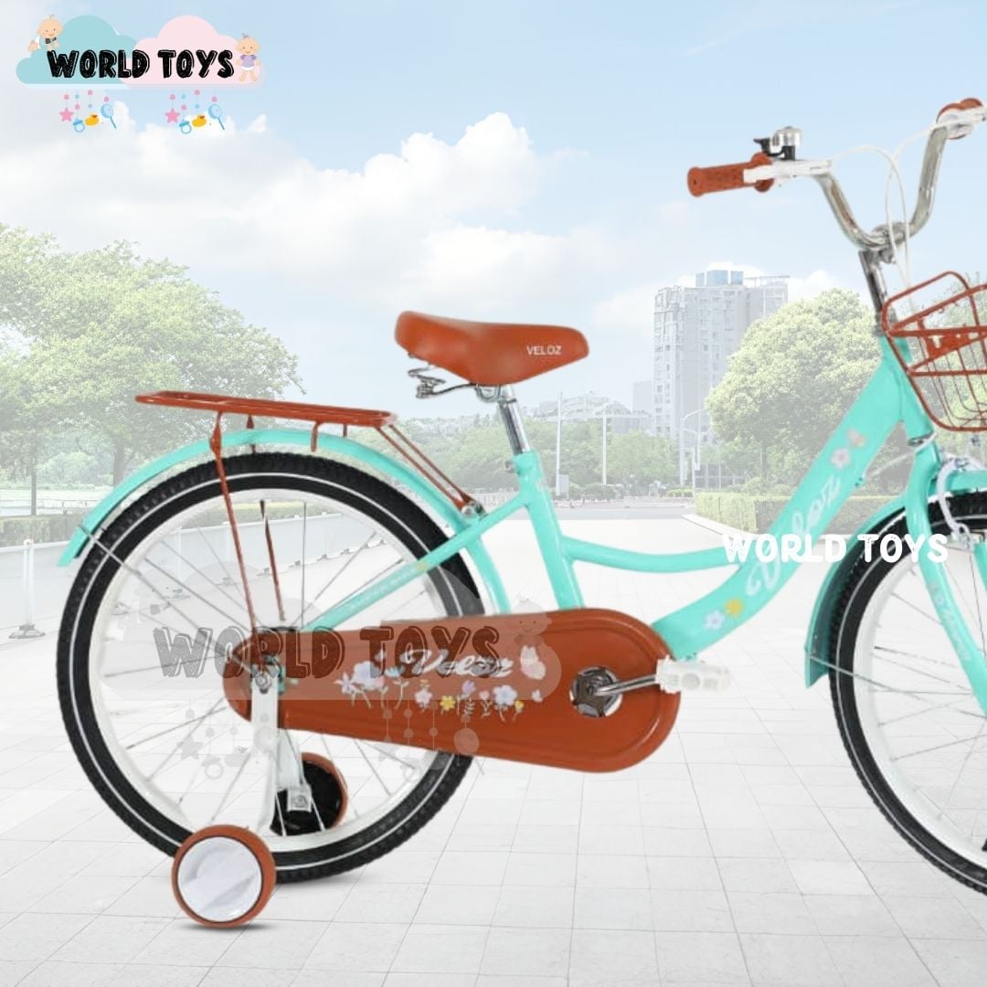 BICICLETA PARA NIÑA ARO 20 «NEW LADY» CON CANASTA TURQUESA - 3