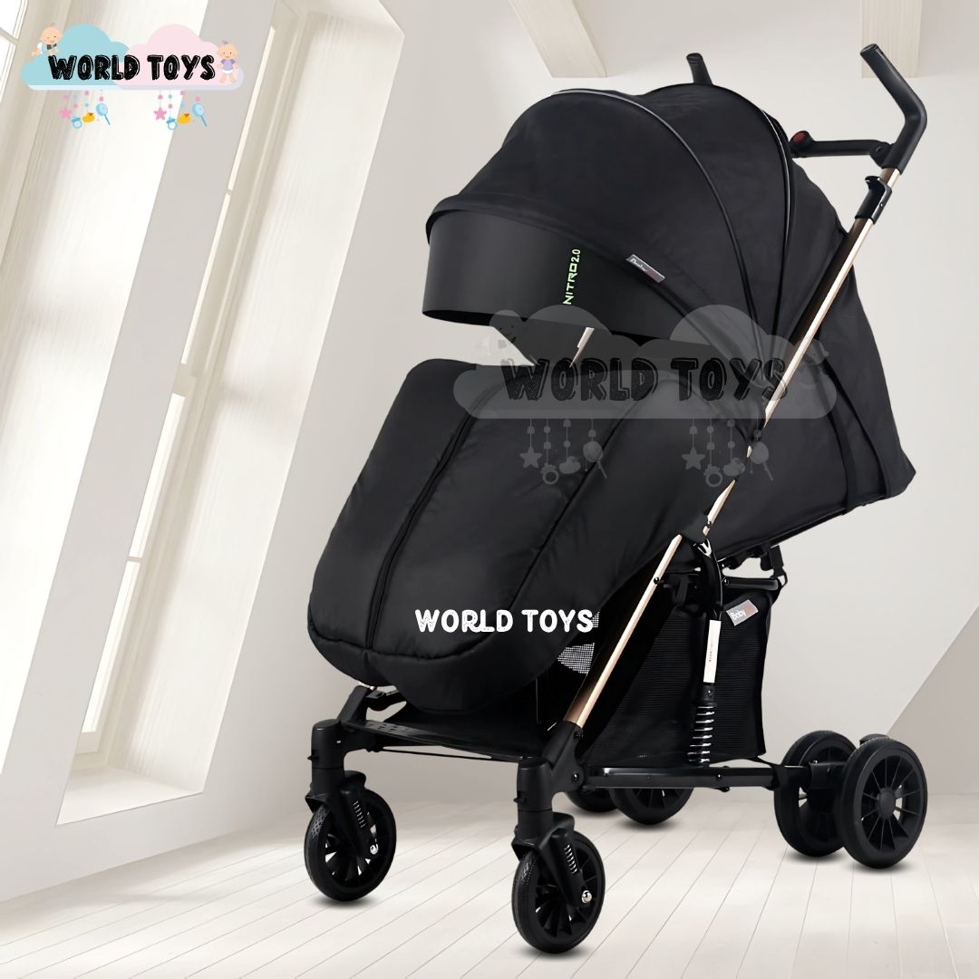 COCHE BASTÓN DE LUJO «NITRO PRO» BLACK - 4