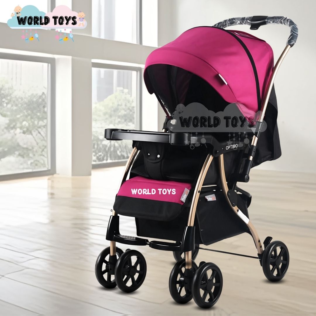 COCHE CUNA DE LUJO «OPPTIMO» EDICIÓN LIMITADA PINK - 4