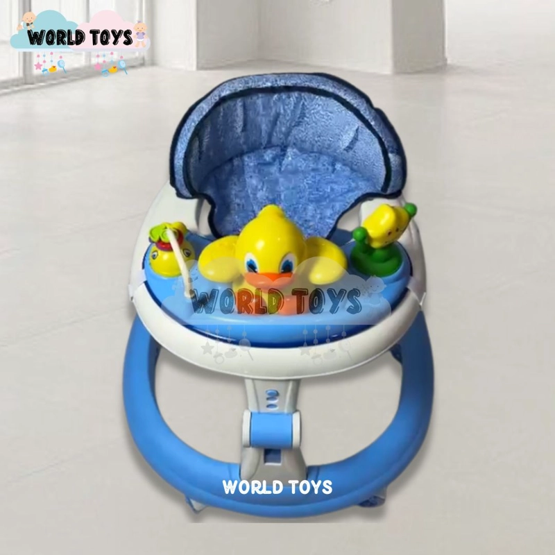 ANDADOR PLEGABLE CON BANDEJA «TUTIDUCK» EDICIÓN DE LUJO BLUE - 3
