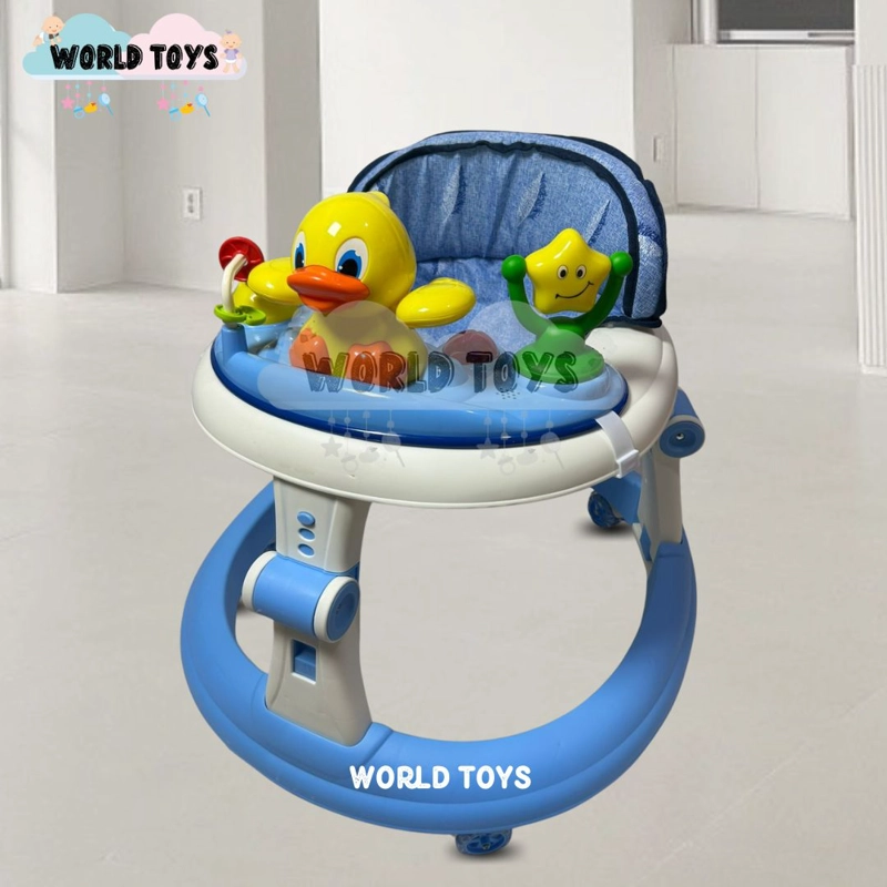 ANDADOR PLEGABLE CON BANDEJA «TUTIDUCK» EDICIÓN DE LUJO BLUE - 4