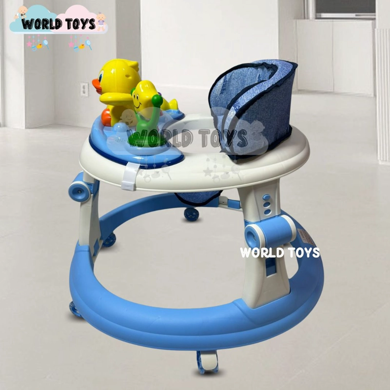 ANDADOR PLEGABLE CON BANDEJA «TUTIDUCK» EDICIÓN DE LUJO BLUE - 5