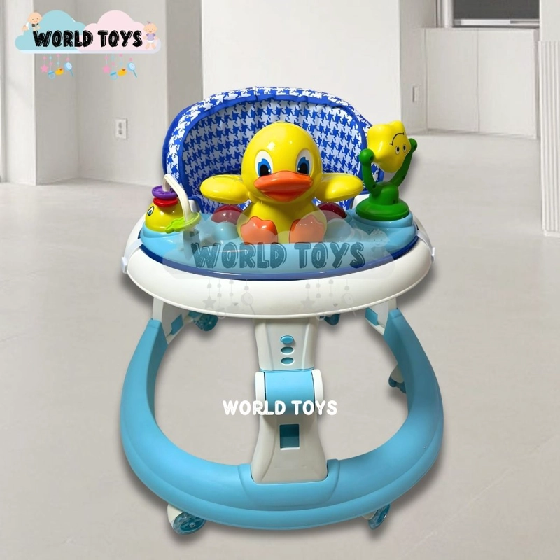 ANDADOR PLEGABLE CON BANDEJA «TUTIDUCK» EDICIÓN DE LUJO SKY BLUE - 2