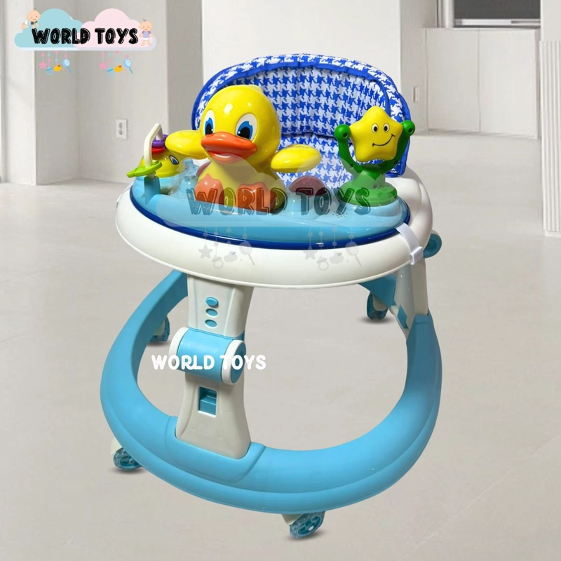 ANDADOR PLEGABLE CON BANDEJA «TUTIDUCK» EDICIÓN DE LUJO SKY BLUE - 5