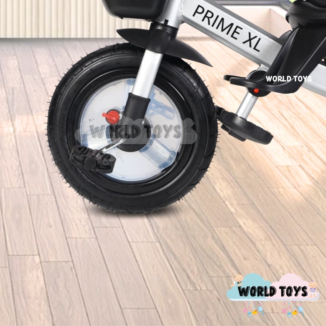TRICICLO GUIADOR GIRATORIO «PRIME XL» PARA NIÑOS BEIGE - 2