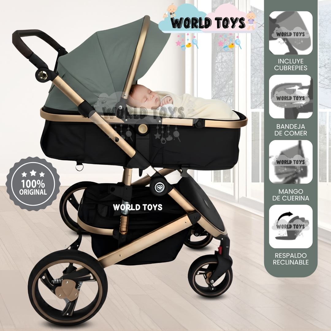 COCHE TRAVEL SYSTEM «MILAN» EDICIÓN LIMITADA GREEN - 1