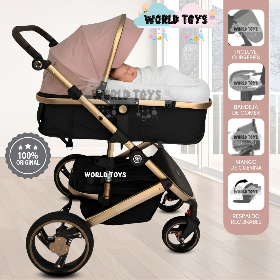 COCHE TRAVEL SYSTEM «MILAN» EDICIÓN LIMITADA PINK - 1
