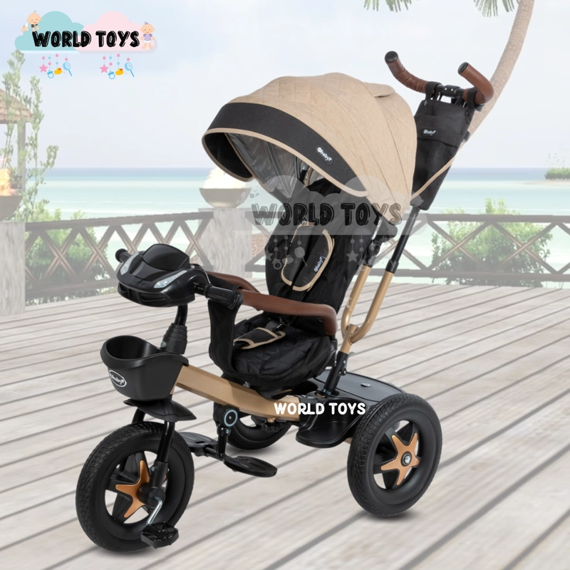 TRICICLO GUIADOR GIRATORIO «SALAN» EDICIÓN LIMITADA BEIGE - 3