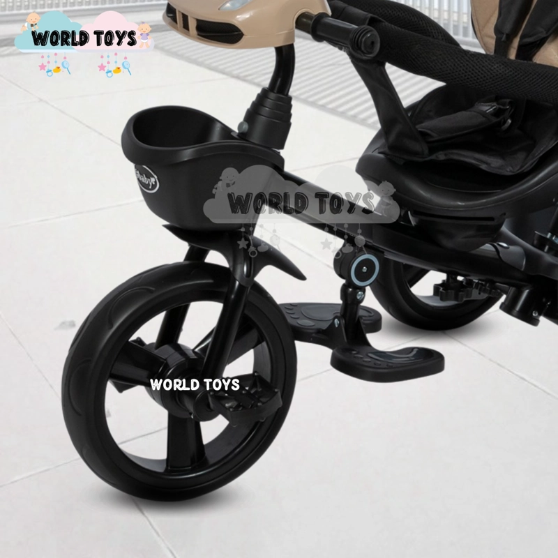 TRICICLO GUIADOR GIRATORIO «WUNDER» EDICIÓN LIMITADA BEIGE - 2