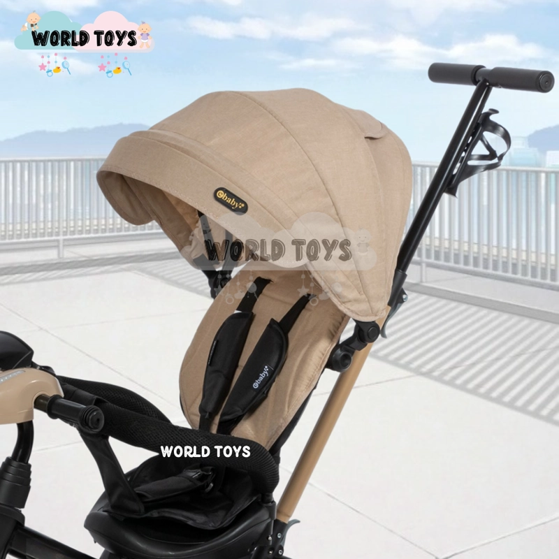 TRICICLO GUIADOR GIRATORIO «WUNDER» EDICIÓN LIMITADA BEIGE - 3