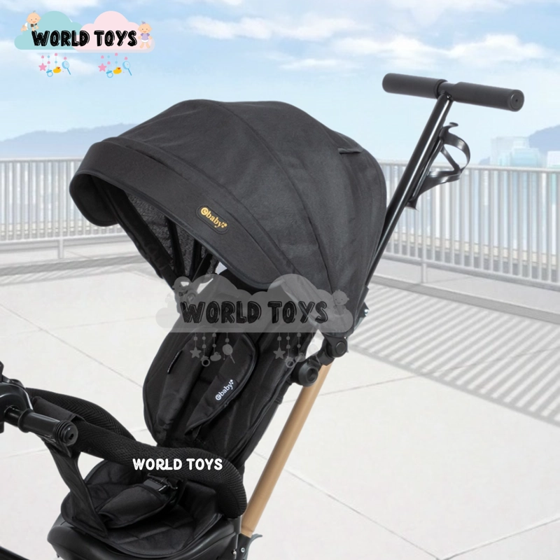 TRICICLO GUIADOR GIRATORIO «WUNDER» EDICIÓN LIMITADA BLACK - 3