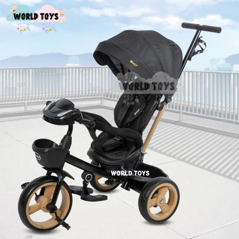 TRICICLO GUIADOR GIRATORIO «WUNDER» EDICIÓN LIMITADA BLACK - 4