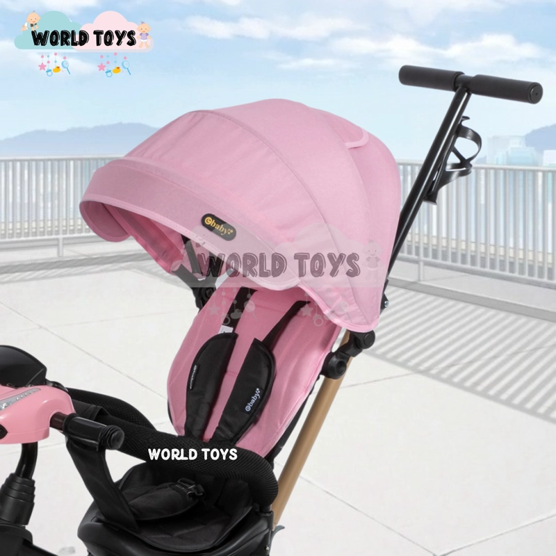 TRICICLO GUIADOR GIRATORIO «WUNDER» EDICIÓN LIMITADA PINK - 3