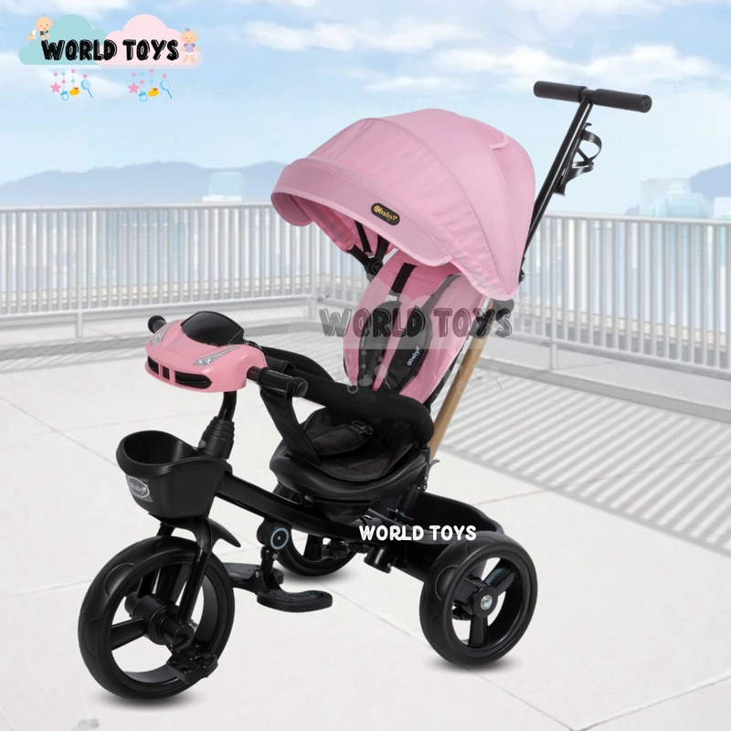 TRICICLO GUIADOR GIRATORIO «WUNDER» EDICIÓN LIMITADA PINK - 4