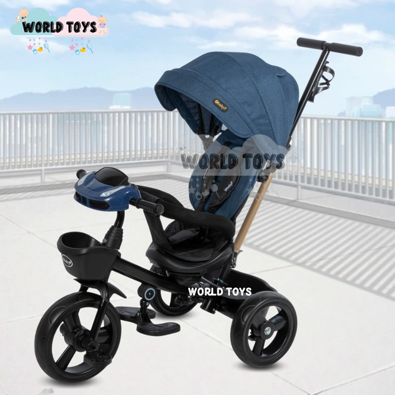 TRICICLO GUIADOR GIRATORIO «WUNDER» EDICIÓN LIMITADA BLUE - 3