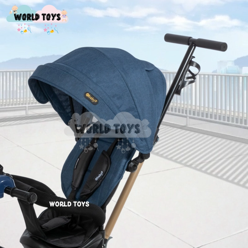TRICICLO GUIADOR GIRATORIO «WUNDER» EDICIÓN LIMITADA BLUE - 4
