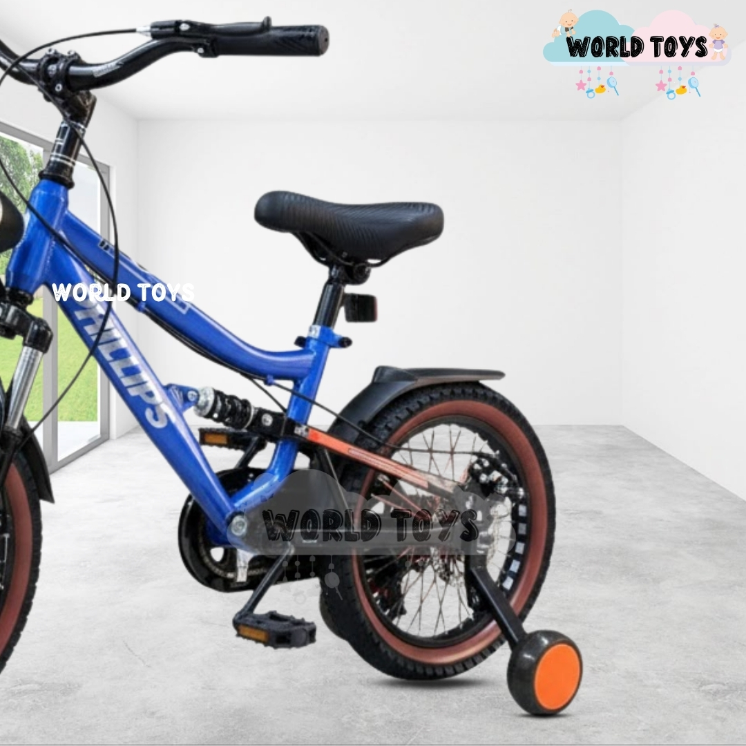 BICICLETA DEPORTIVA ARO 16 «ROCKET» PARA NIÑOS BLUE - 3