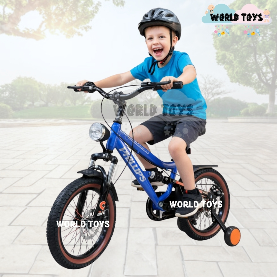 BICICLETA DEPORTIVA ARO 16 «ROCKET» PARA NIÑOS BLUE - 4
