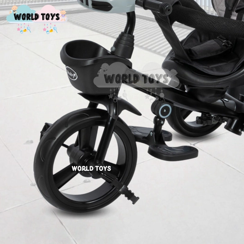TRICICLO GUIADOR GIRATORIO «WUNDER» EDICIÓN LIMITADA GRAY - 2