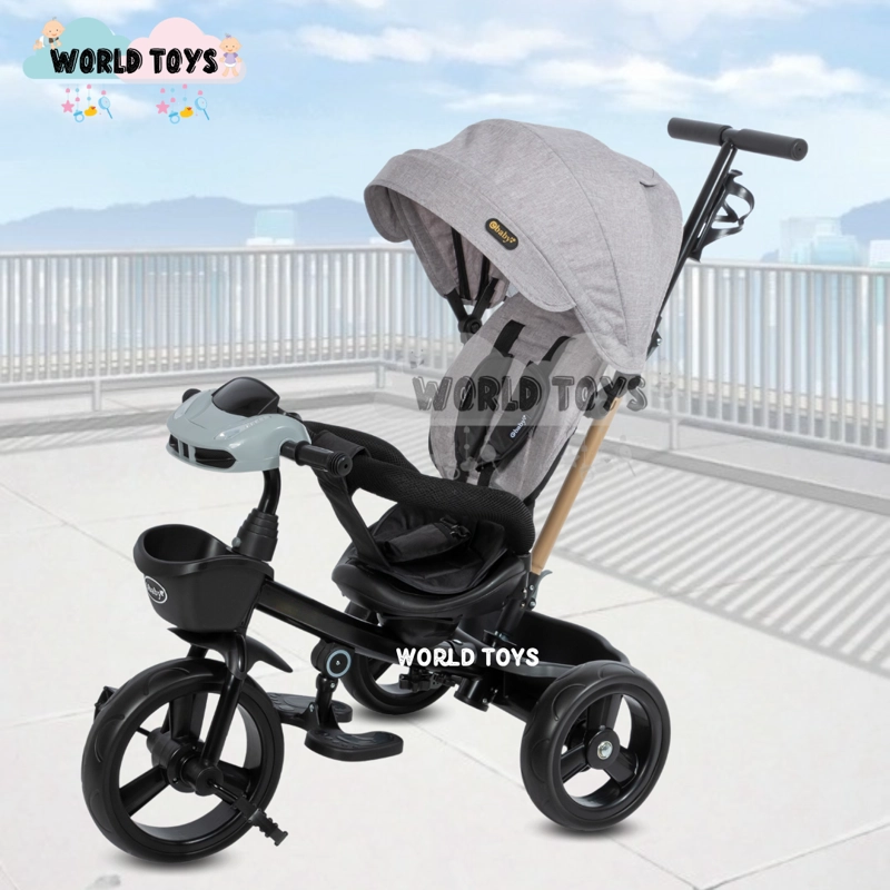 TRICICLO GUIADOR GIRATORIO «WUNDER» EDICIÓN LIMITADA GRAY - 4
