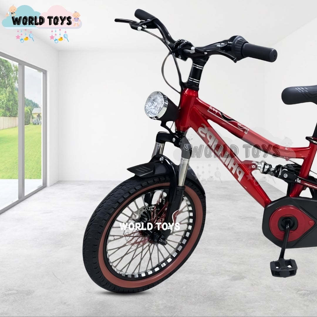 BICICLETA DEPORTIVA ARO 16 «ROCKET» PARA NIÑOS RED - 2