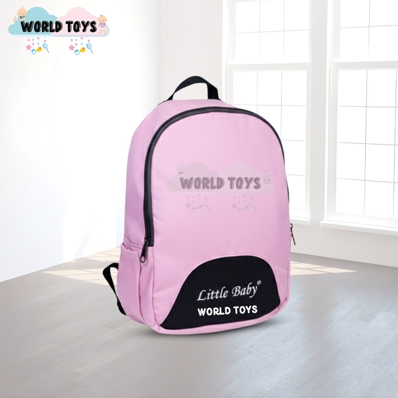 COCHE CUNA DE LUJO «DELTA II» CON MOCHILA PAÑALERA PINK - 3