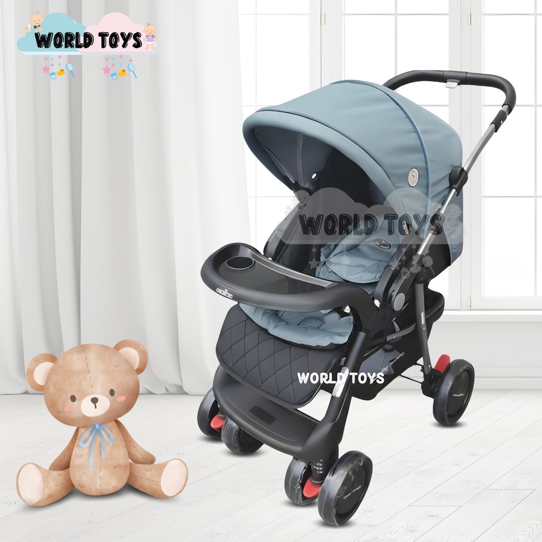 COCHE CUNA TRAVEL SYSTEM «SWEET GARDIAN» CON PORTA BEBÉ LIGHT BLUE - 2