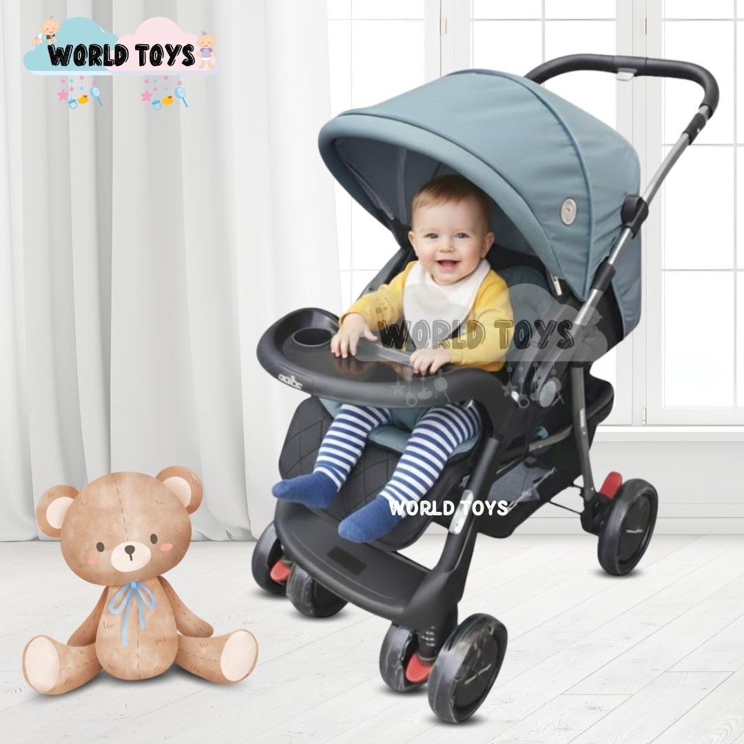 COCHE CUNA TRAVEL SYSTEM «SWEET GARDIAN» CON PORTA BEBÉ LIGHT BLUE - 3