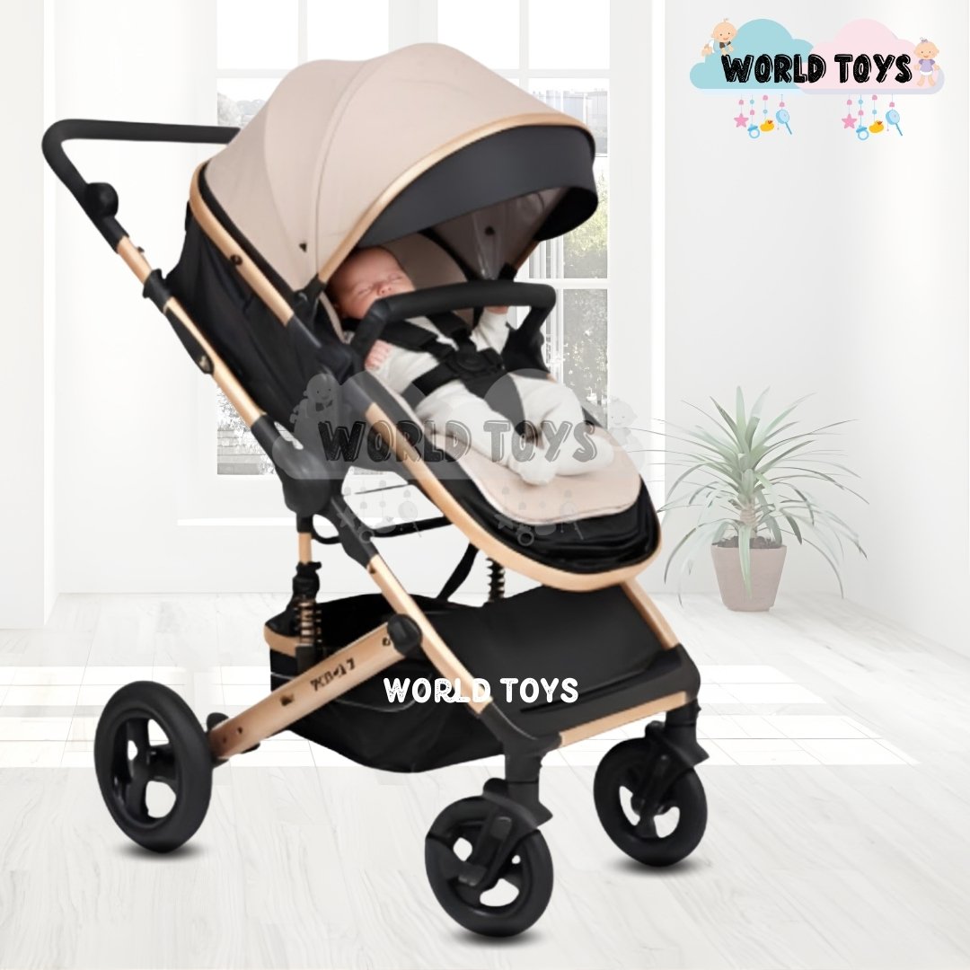 COCHE MOISÉS DE LUJO «ROMA II» EDICIÓN LIMITADA BEIGE - 3