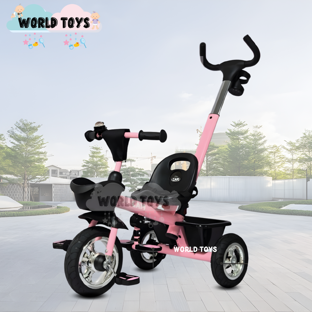 TRICICLO GUIADOR 2 EN 1  «BOOTH» EDICIÓN LIMITADA LIGHT PINK - 2