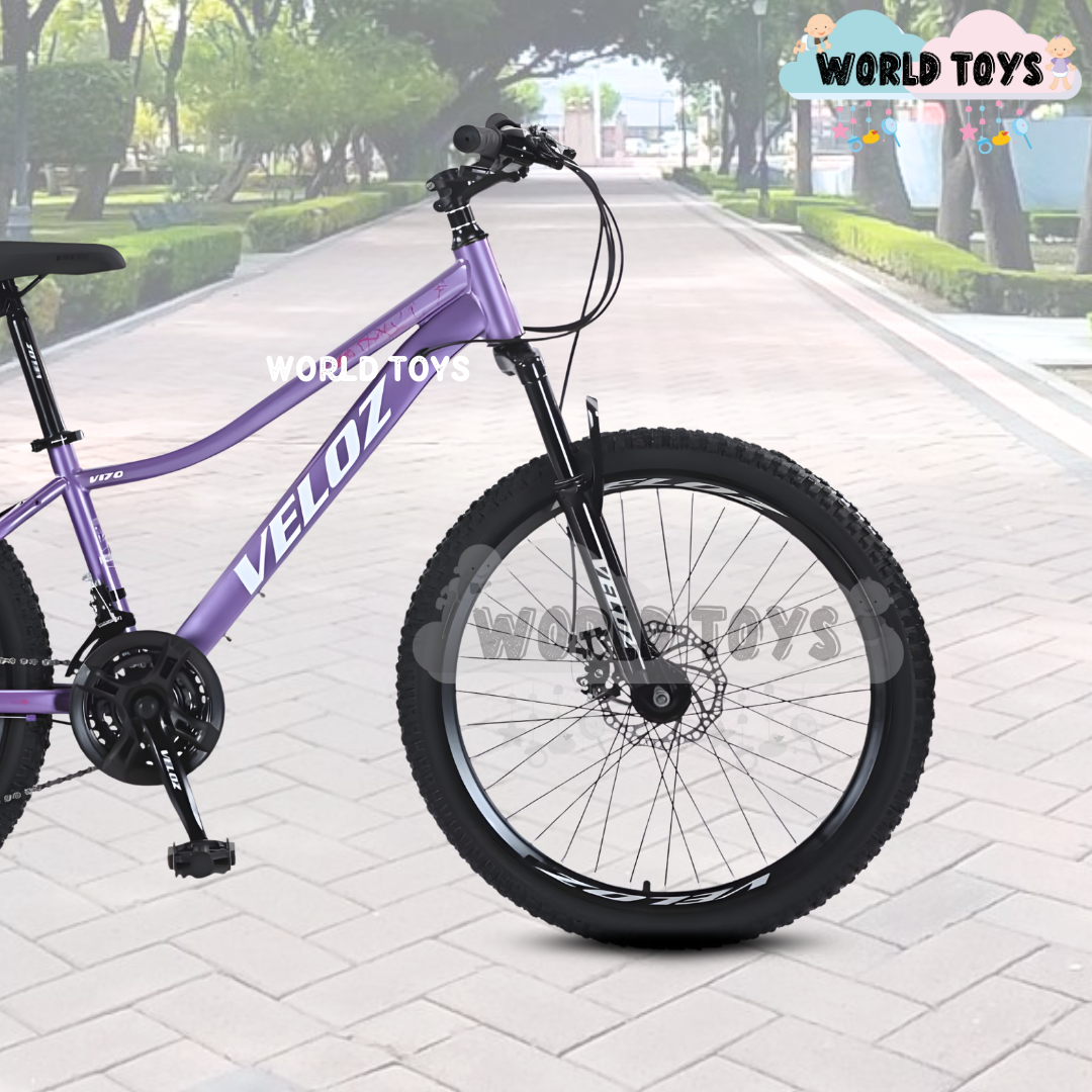 BICICLETA DEPORTIVA ARO 24 «SPORT LDY» EDICIÓN LIMITADA PURPLE - 3