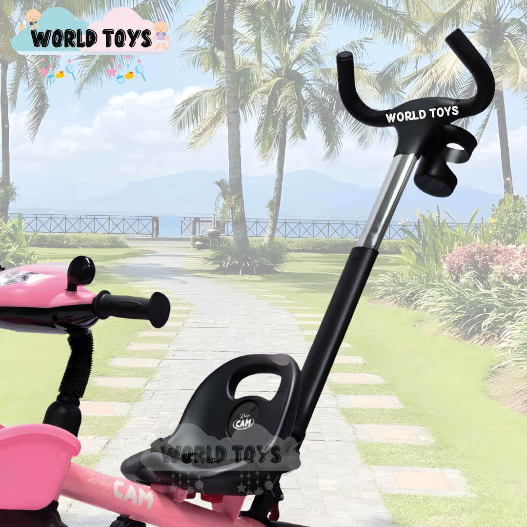TRICICLO GUIADOR TODO TERRENO «SAIBOT» EDICIÓN LIMITADA PINK - 3