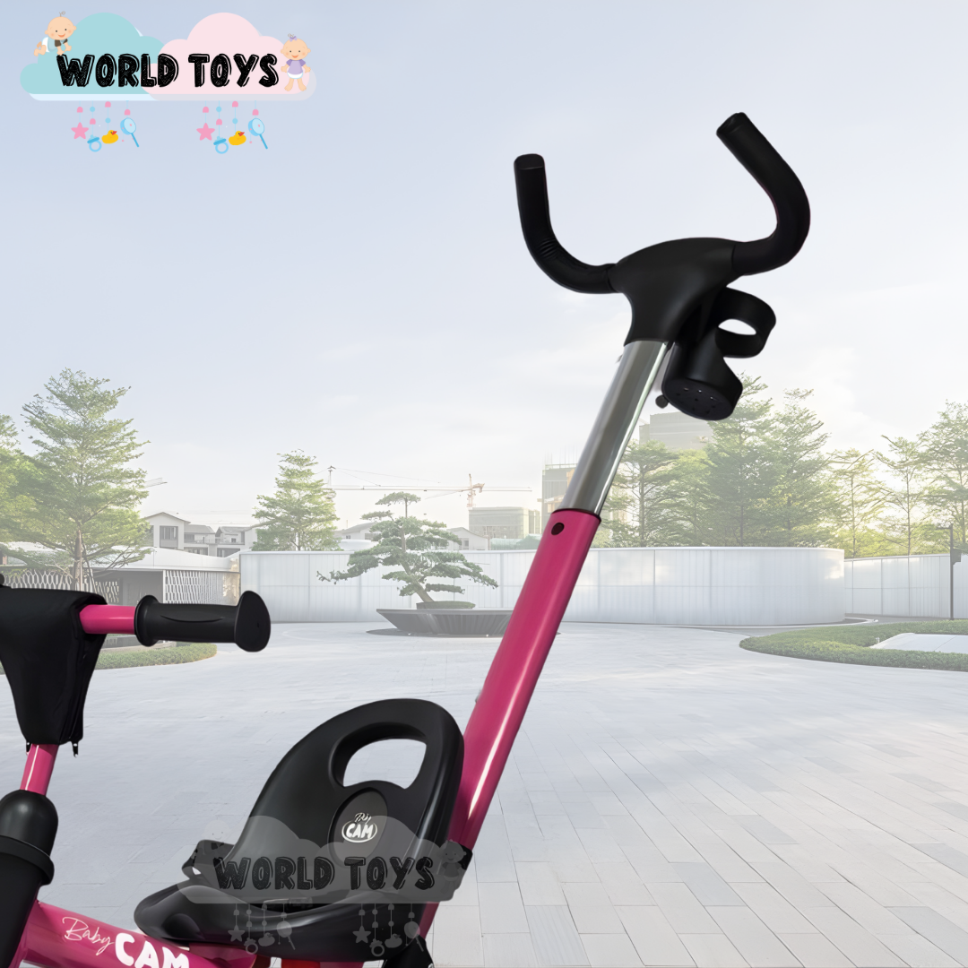 TRICICLO GUIADOR 2 EN 1 «BOOTH» EDICIÓN LIMITADA DARK PINK - 3