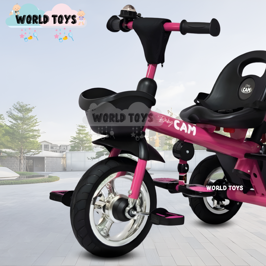 TRICICLO GUIADOR 2 EN 1 «BOOTH» EDICIÓN LIMITADA DARK PINK - 4