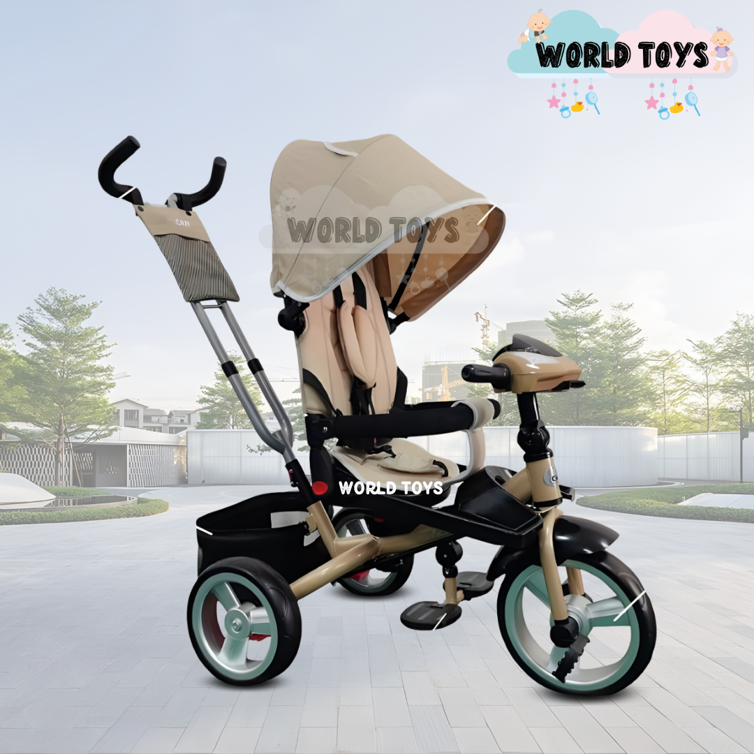 TRICICLO GUIADOR «FORD SILVER» EDICIÓN LIMITADA BEIGE - 2