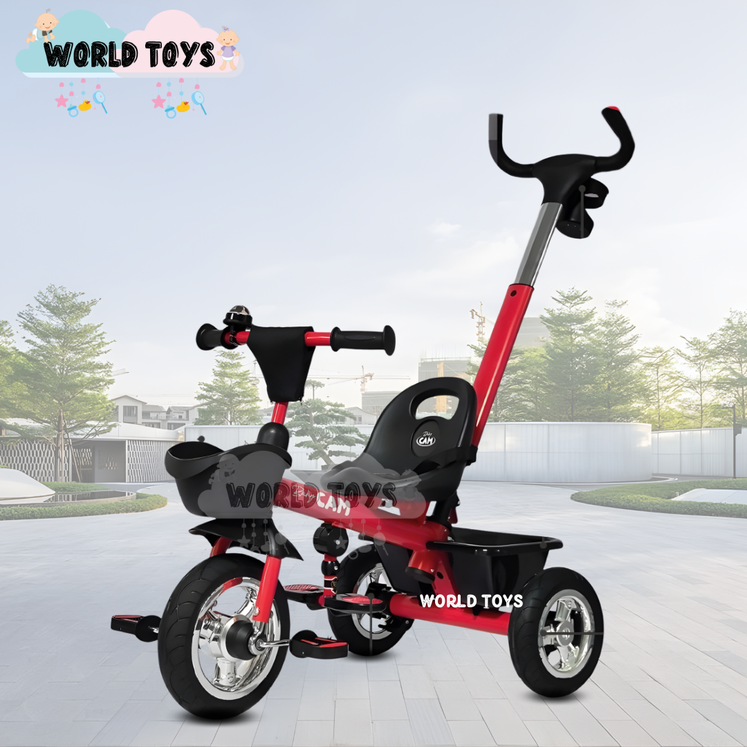 TRICICLO GUIADOR 2 EN 1 «BOOTH» EDICIÓN LIMITADA RED - 2