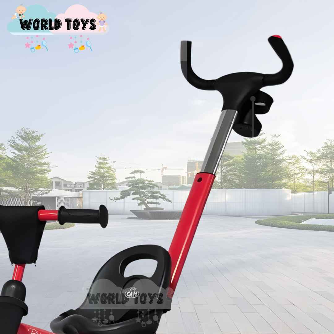 TRICICLO GUIADOR 2 EN 1 «BOOTH» EDICIÓN LIMITADA RED - 3