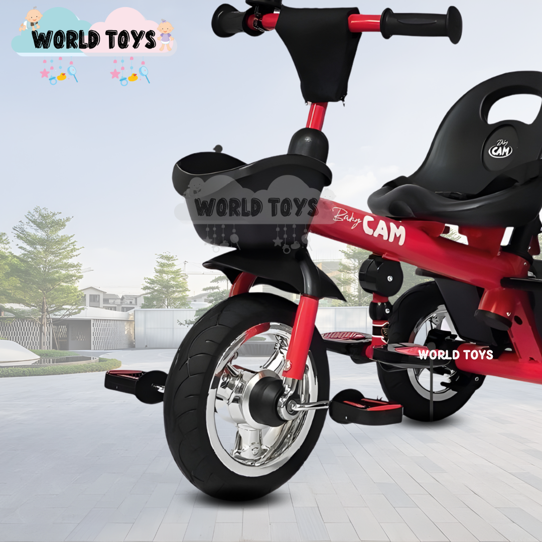TRICICLO GUIADOR 2 EN 1 «BOOTH» EDICIÓN LIMITADA RED - 4
